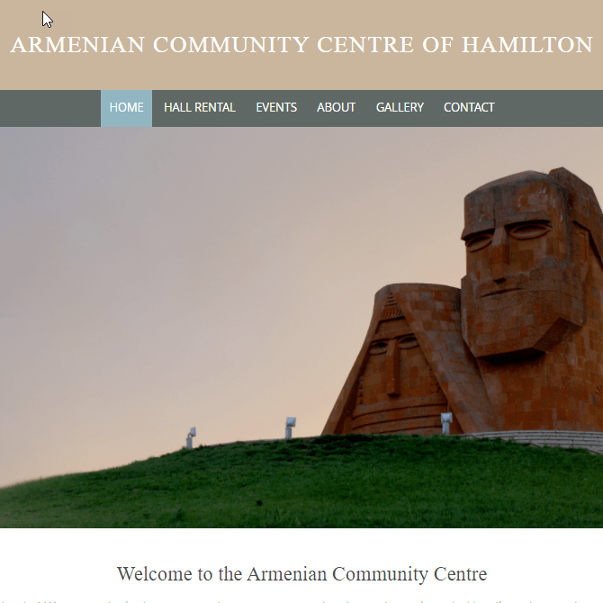 Armenian Community Centre of Hamilton - Armenian organization in Stoney Creek ON