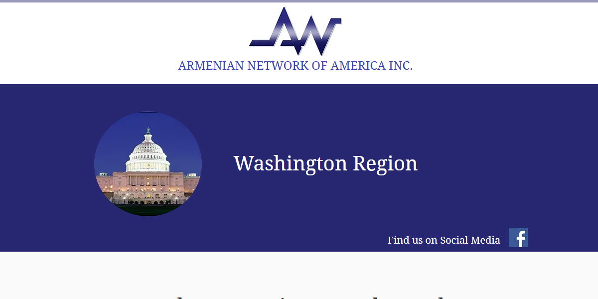 Armenian Network of America, Inc. Washington Region Chapter
