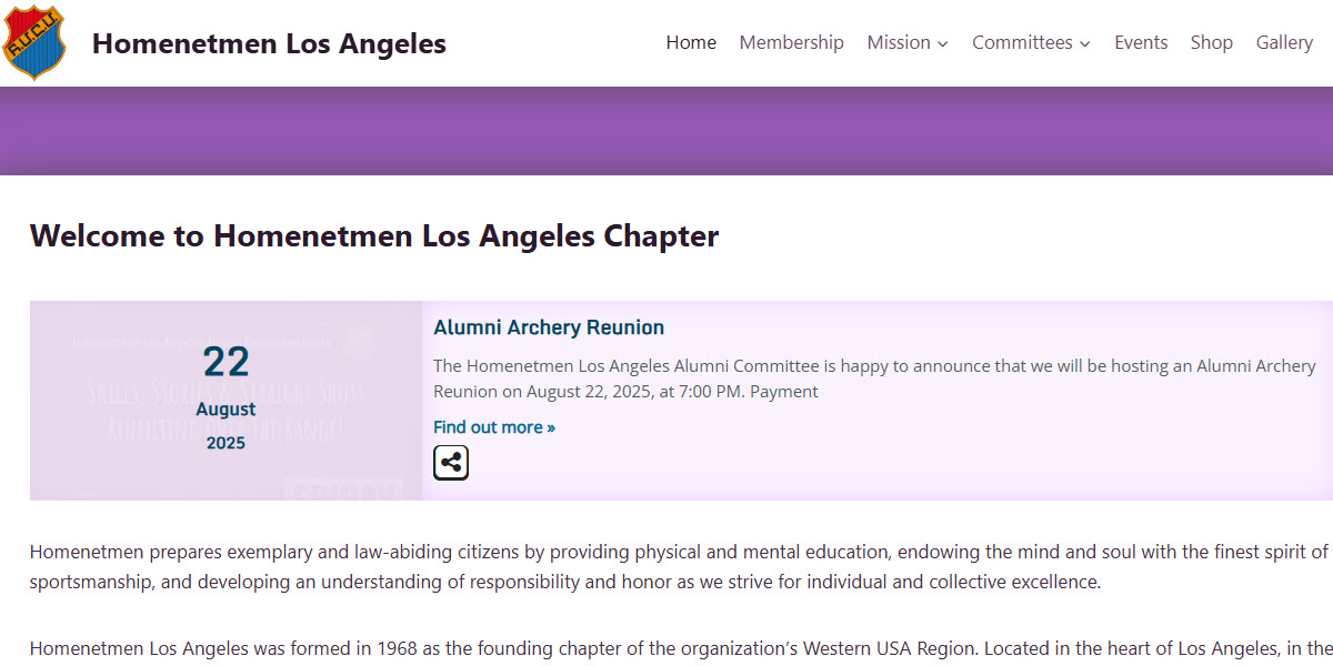 Homenetmen Los Angeles Chapter Center